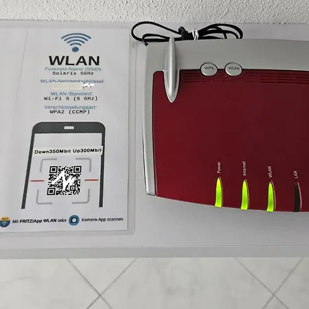 Solaris 53qm Netflix Glasfaser 76771 Appartamento *