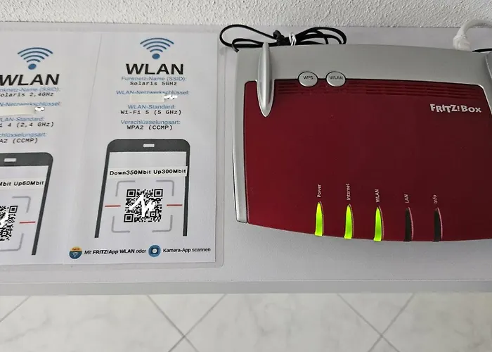 Solaris 53qm Netflix Glasfaser 76771 דירה *